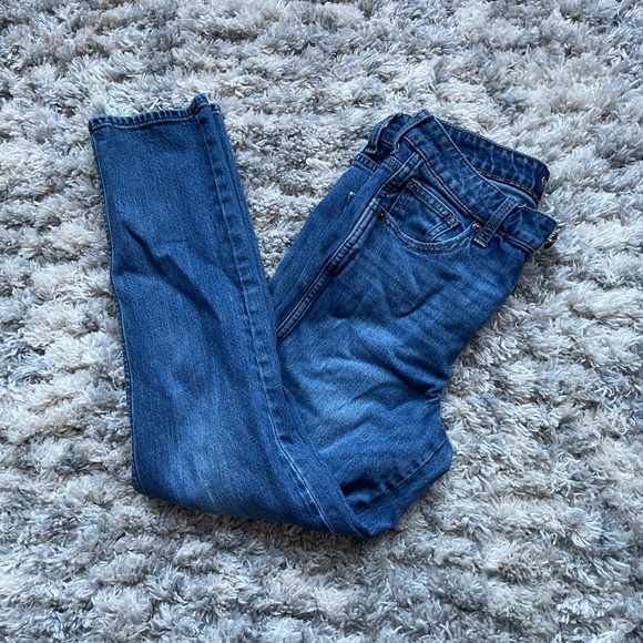 Medium Wash Lucky Brand High Rose Tomboy Jeans - Picture 1 of 9